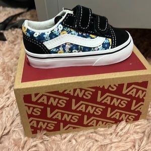 New vans with flowers